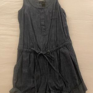 LUCKY BRAND denim romper. XS boho/ festival wear